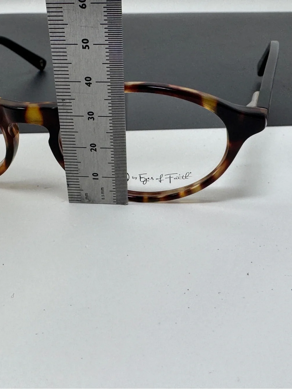 EYES OF FAITH Eyeglasses Frame No Worries Tortoise 1 Peter 5:7